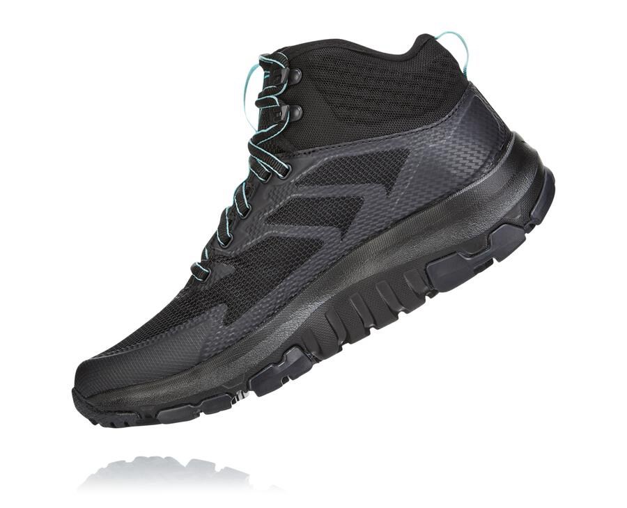 Hoka One One Wandelschoenen Dames - Toa Gore-Tex - Zwart - JI8195632